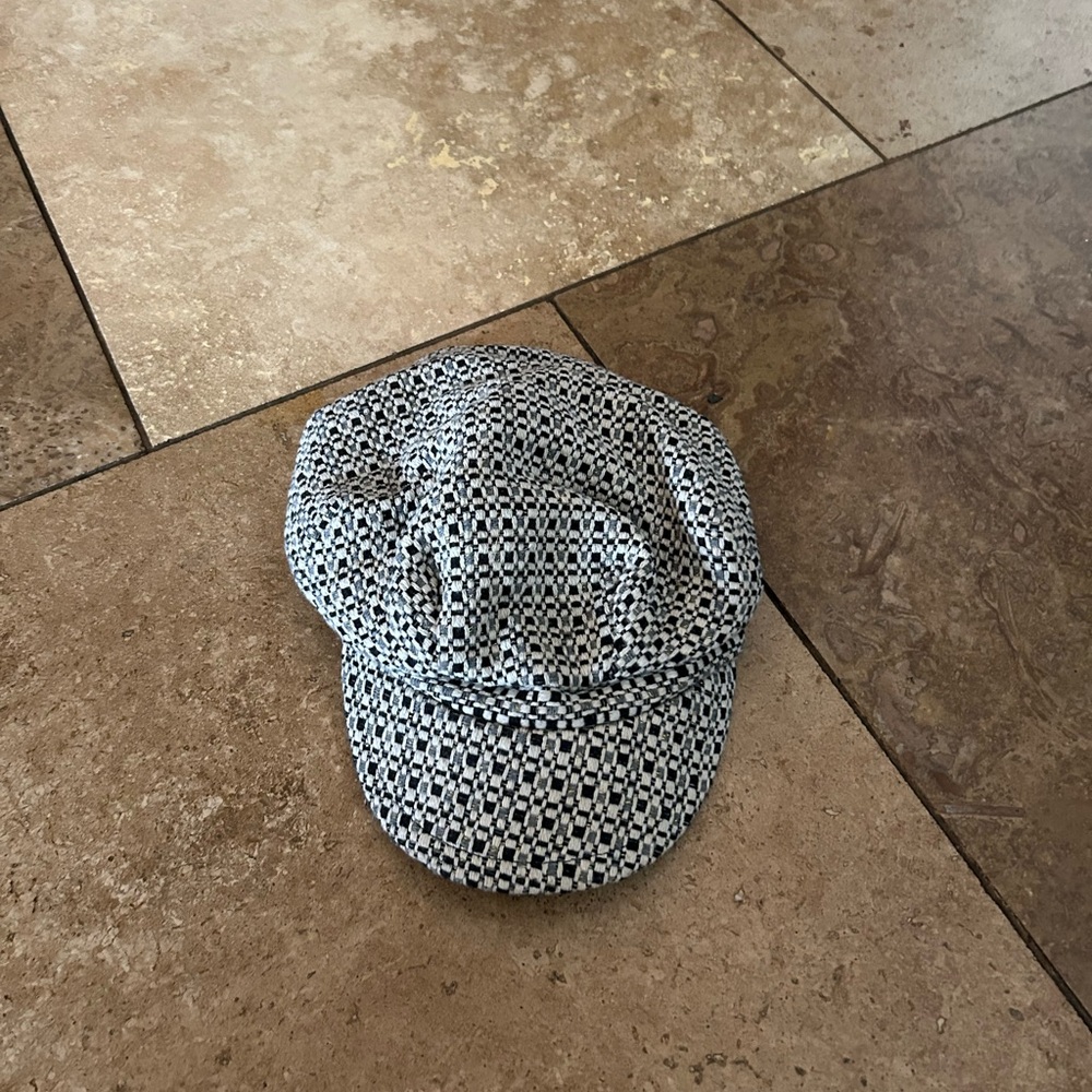 Stylish Black and White Women's Hat